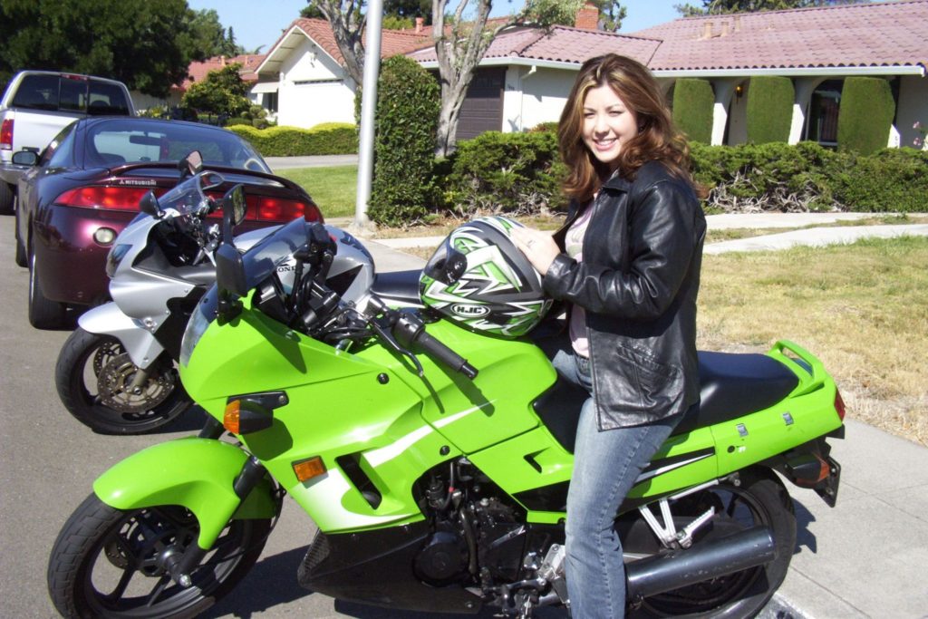 In my 20’s I loved riding my motorcycle!