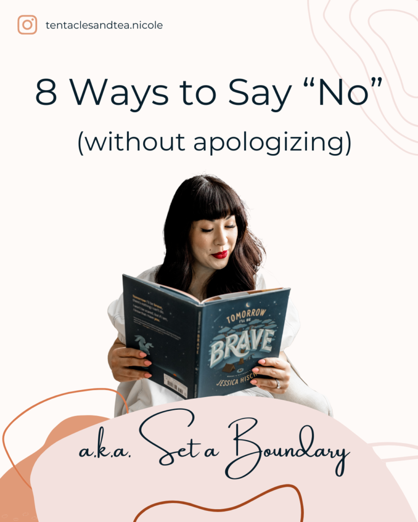 Link to 8 Ways to Say No Without Apologizing