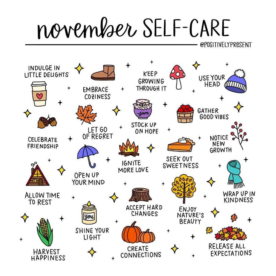 November self-care ideas